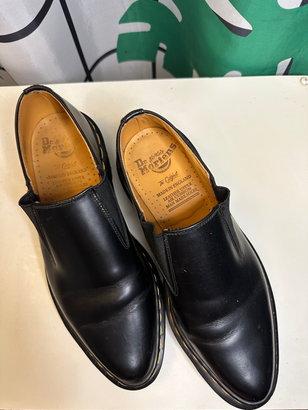Dr Martens- Pointed Toe Slip-On  Loafers - Picture 3 of 10